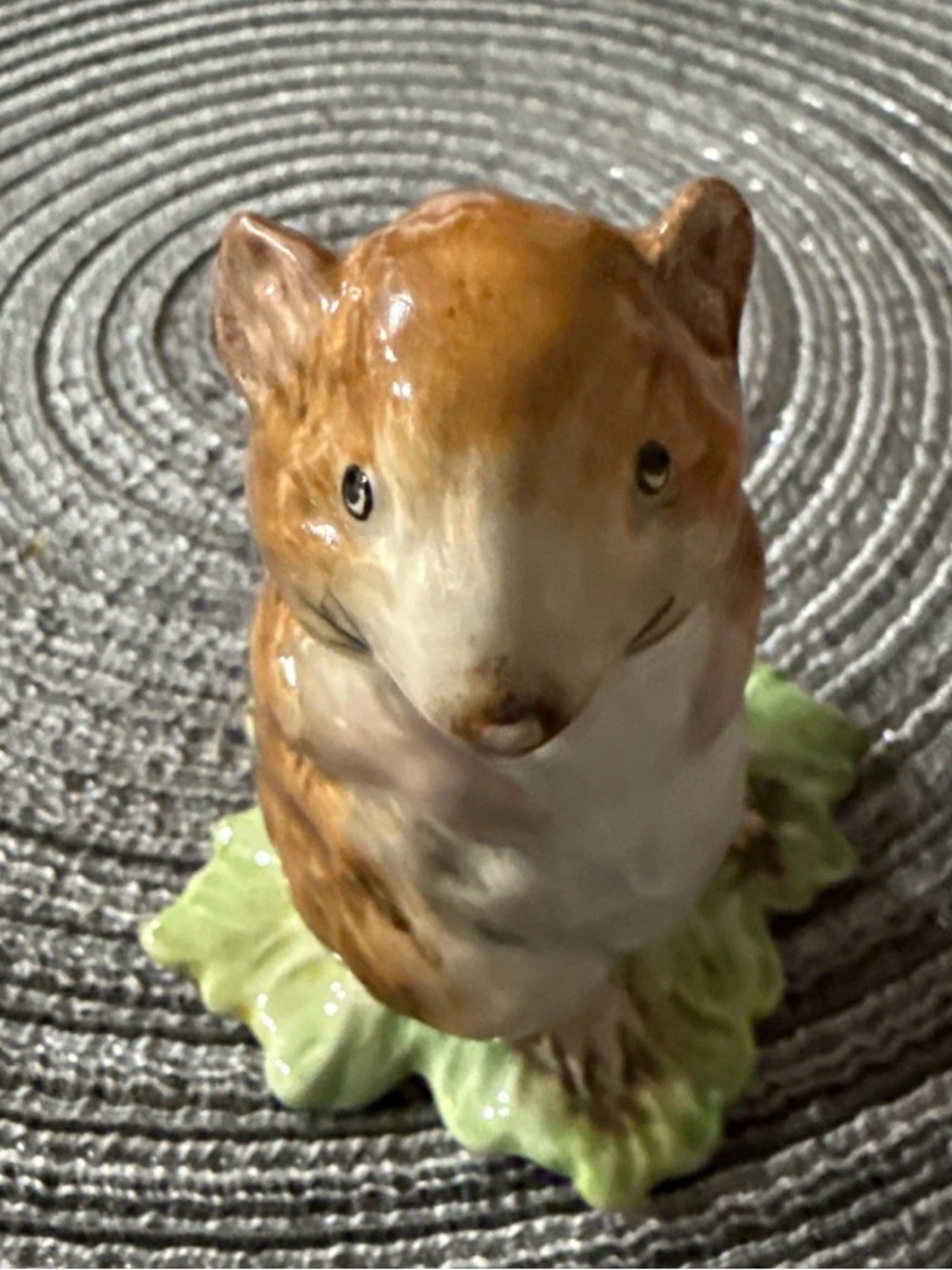 Beatrix Potter “Timmy Willie” bone China Figurine.